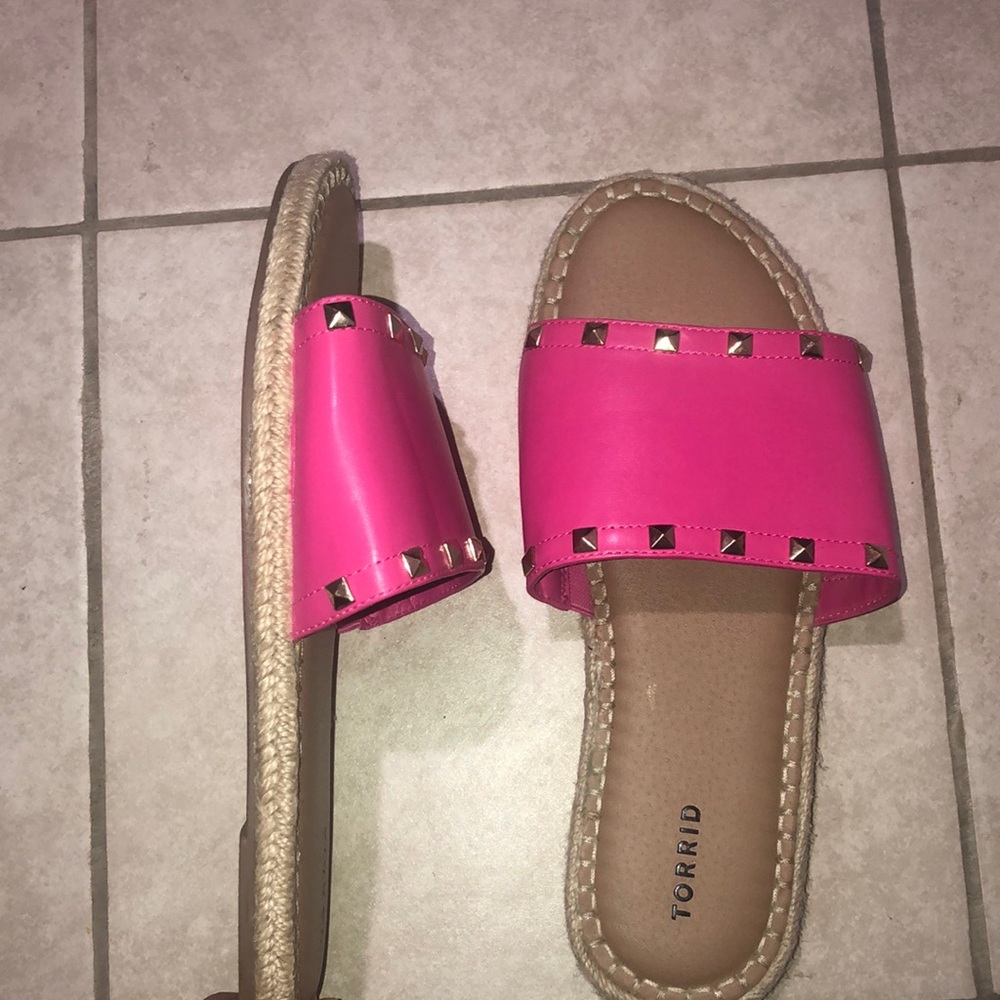 Torrid Slides, Size: Us 11ww, Color: Pink - image 4